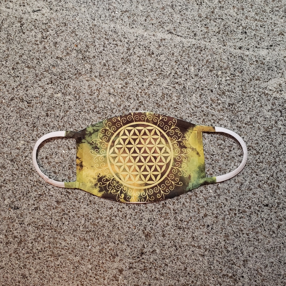 Flower of Life Face Mask - non-medical